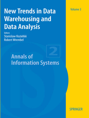 cover image of New Trends in Data Warehousing and Data Analysis